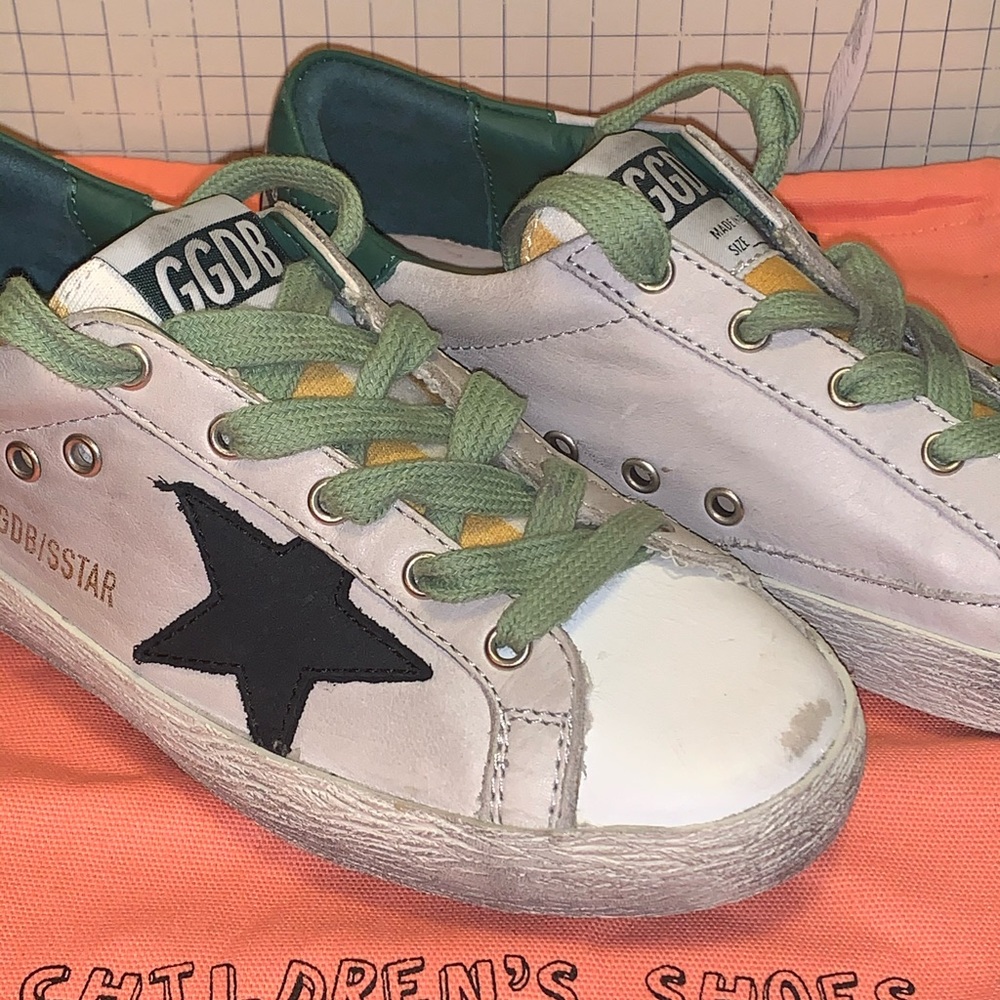 NWT Golden Goose DB kids sneakers sz 30
